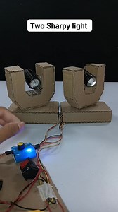 3.5M views · 12K reactions | Two Sharpy lights - motor #project #djlight #diy #youtubeshort | The magic project | Facebook