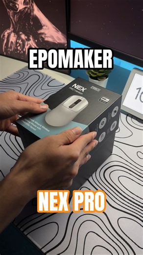 We unbox the Epomaker NEX PRO Mouse🐁 Featuring Tri-mode, 8K polling, Omron switches & PAW3950 sensor