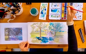 How To Draw Perspective in 3 Steps - Emily's Notebook