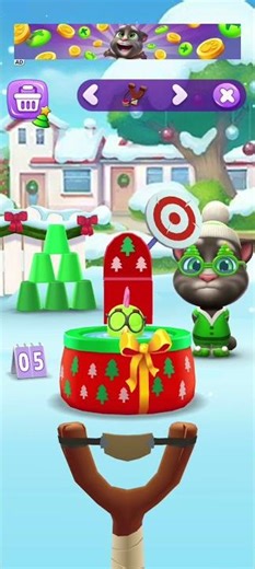 Perfect Shot! 🎯😲 #ytshorts #talkingtom