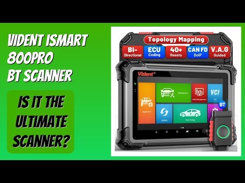 REVIEW (2026): VIDENT iSmart 800PRO BT Scanner. Features