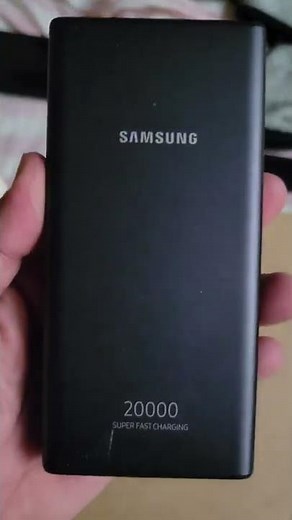 Samsung 20,000 mAh super fast charger battery pack