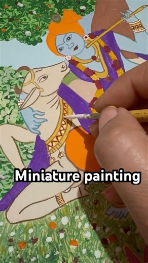 #diy #miniature painting #shorts #viral #‪@Artsydeepti‬