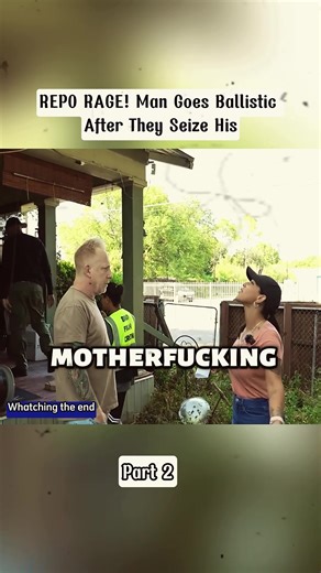 REPO RAGE! Man Goes Ballistic After They Seize His #BountyhunterD #StreetDrama #Caughttln4k #CrazyMoment #reallifeaction