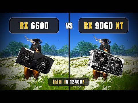 RX 6600 vs RX 9060 XT (16GB) - 14 Games Tested | 1080p, 1440p | Ray Tracing & FSR