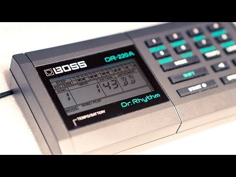 Boss DR-220A Drum Machine | Punchy!
