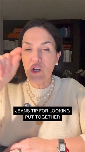 Fab Totoli Style on Instagram: "Struggling to find jeans that look polished, not sloppy? �For many women over 40, jeans lose shape, look casual too fast, or never feel put together.��That’s rarely about trends or sizing. It’s about denim choice and structure. This reel explains what actually matters when choosing jeans in midlife. Save this if jeans are the hardest thing in your closet.�👉If this helped, a like tells me to keep going in this direction."