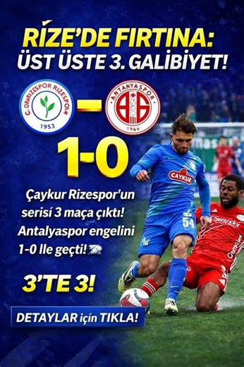 RİZESPOR 1-0 ANTALYASPOR MAÇ ÖZETİ HIGHLINTINS MAÇSONUCU