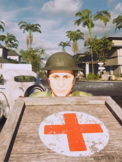 Medic @lou_ratchett is out here saving lives instead of taking them! 🫡❤️‍🩹 Watch his full Medic: Pacific War gameplay on YouTube: www.youtube.com/watch?v=KVouYGgVJUM #milsim #combatmedic #wargame #military #gaming