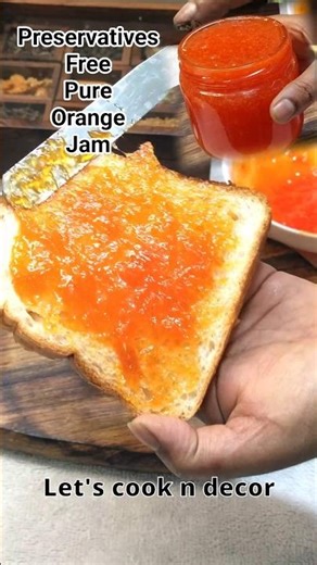 10 min. Fresh orange jam recipe | Orange jam #orange #orangejuice #freshorange #jam #easyrecipe