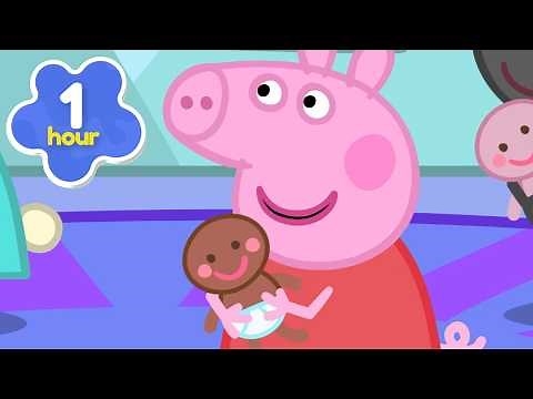 Peppa Learns How to HOLD a BABY! 🍼 Peppa Pig Full Episodes | 1 Hour