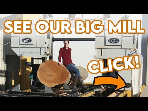 Big Sawmill! Watch it Run in 4K