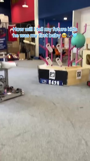 our FIRST baby 🦾🩵🤍 #frc #ankararegional #first #stem #fikretyukselfoundation #ankara #regional #robotics