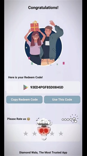 free redeem code 💯✅ 100% working #diamondwala #freefire #freeredeemcodeapp