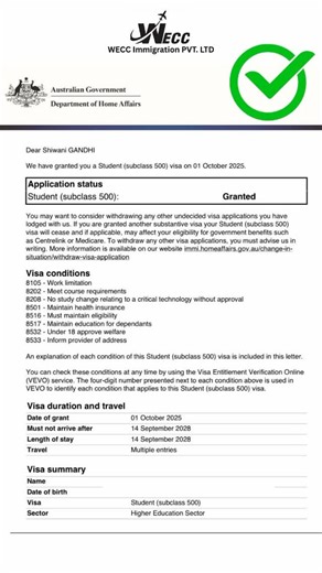 WECC Immigration Pvt Ltd on Instagram