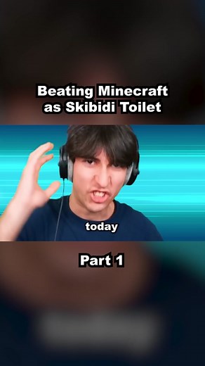 Bionic (@dannybionic) - Beating Minecraft as Skidibi Toilet
