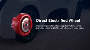 日立開發適用電動車用的輪穀式驅動模組 Direct-drive ，高度整合變流器、馬達、煞車等機構 (166331) - Cool3c