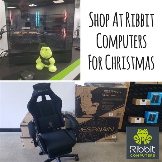 Whether you are looking for a new gaming computer or a new gaming chair to take your skills to the next level, hop on in to Ribbit Computers. | Ribbit Computers