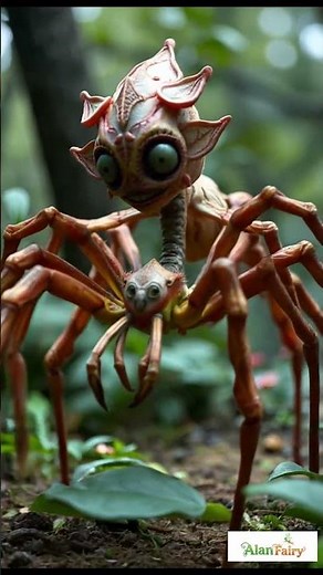 The Spider-Goblin: Mysterious Alien Creature Spotted in the Forest (Cinematic 3D)