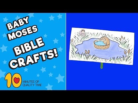 Baby Moses Basket Craft