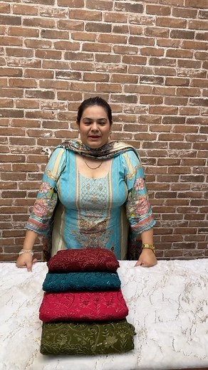 24K views · 90 reactions | ₹ 1950/- Designer Pakistani Suits  Follow @chinu_chic_craze FOR Order  Whatsapp 8588837026 for orders worldwide  淋 Stitching - 8510000619  Wholesale - 8700305702  Shipping Free  NO COD ❌ 2/4 Mall Road, Tilak Nagar, New Delhi - 110018 #chinuchiccraze #followus #partwear #designersuits #trendingreels #womensfashion #womensupportingwomen #onlineshopping #pure #fabric #reelsinstagram | Chinu Chic Craze - Original | Facebook