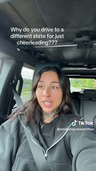 How far do you guys drive for your sport? | cheerleading