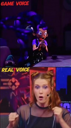 LILY LOVEBRAIDS 🎀 | Game Voice vs Real Voice 🎙️😱 #poppyplaytime #wellhell #shorts #gaming