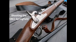 斯普林菲尔德M1861火帽式击发步枪射击