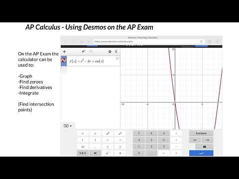 Using Desmos on the AP Calculus Exam