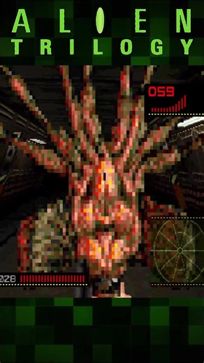 Alien Trilogy – Marine Blasts the Facehuggers (PC, 1996)