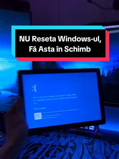 Tu cat de des îți reinstalezi windows-ul? #pc #windows #reset #gaming #laptop