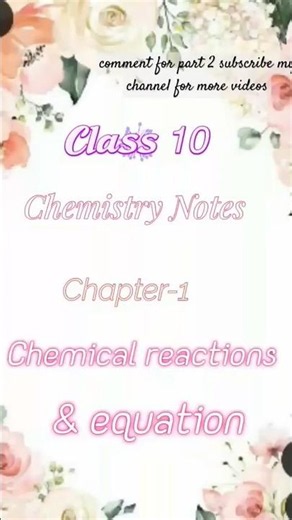 📘 Class 10 Science – Chapter 1: Chemical Reactions and Equations | @toppersnotesclass10