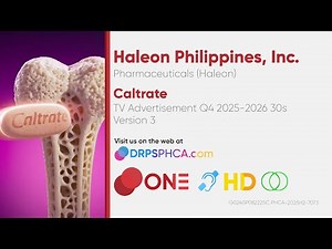 Caltrate TV Ad Q4 2025-2026 30s (Philippines, Version 3) [CC/HD/ST]