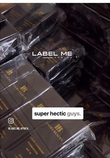 LIQUID FOUNDATION LABELING Last year we had the part 1 of this order up so let's call this a part 2! We're beyond excited to share the successful delivery of a private label product we've been working on! The process was definitely tedious, with many moving parts from sourcing the right formulation and packaging, to ensuring every detail of the branding was perfect. But through the challenges, it was also incredibly fun and rewarding to see everything come together. We are thrilled with the end 