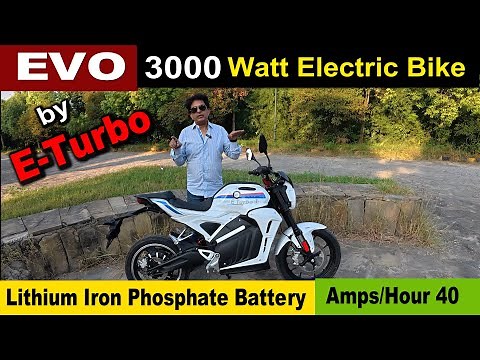 EVO 3000 Watt Electric Bike by E-Turbo Motors