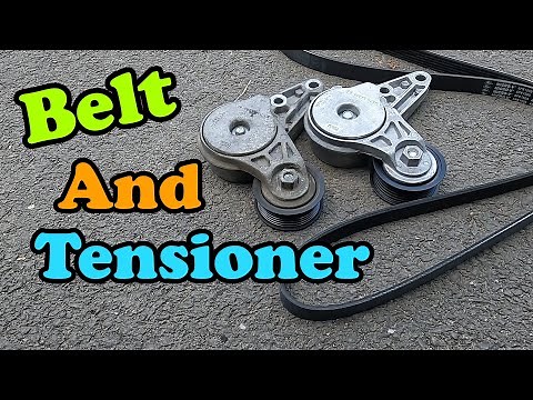 2013-2016 Ford Escape Serpentine Belt And Tensioner Replacement How To DIY