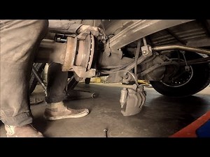 2006 DODGE SPRINTER 3500 REAR BRAKE JOB