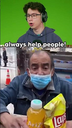 Always Help People in Need…🥰 #reaction