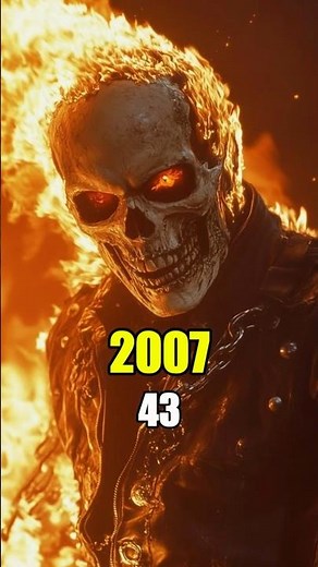 Ghost Rider Cast Then and Now (2007-2025) 😱 #ghostrider #thenandnow
