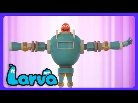 Larva - ¡Un robot con dos cabezas! | Dibujos Infantiles | WildBrain Montana de Aventura