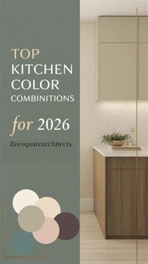 Top Kitchen Color Combinations 2026 | Modern, Stylish & Timeless Interior Inspiration #shorts