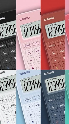 CASIO｜Colorful Calculator – MY STYLE, MY COLOR