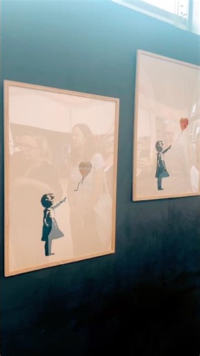 Walking Through a Banksy Exhibition in France ✨