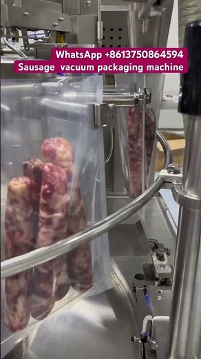 Automatic Sausage vacuum packaging machine vacuum filling and sealing machine