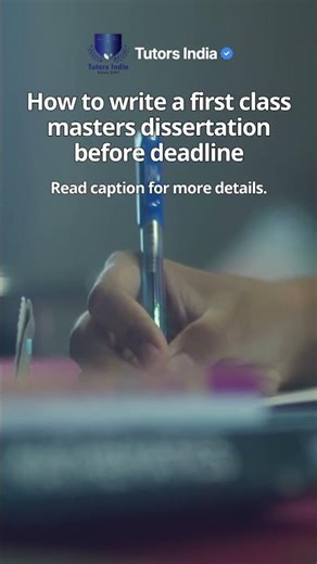 How to Write a First-Class Master’s Dissertation Before Deadline | UAE Student Guide