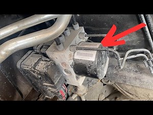 ABS Control Module Chrysler 200 2.4L 2011-2014 Location and Replacement