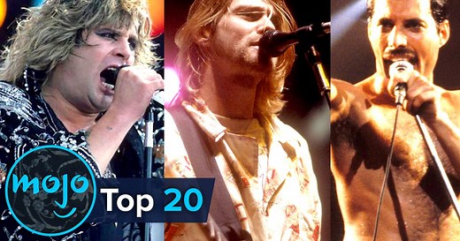Top 20 Greatest Rock Frontmen of All Time | Articles on WatchMojo.com
