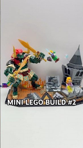 Mini Build Series #2 | Zelda Final Battle ⚔️🔥 #lego #zelda