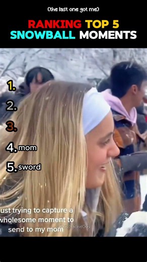 Ranking TOP 5 Snowball Moments 😱😭🥶