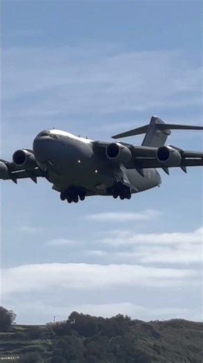 C-17 Globemaster🇮🇳Indian Air Force at Lajes #aviation